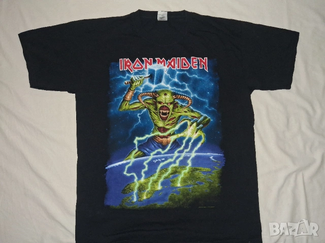 Iron Maiden и KISS (L) и (XL) мъжка тениска