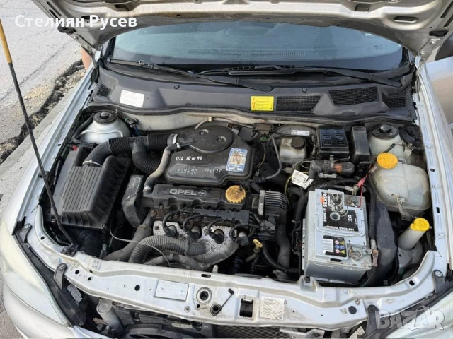 opel astra G 1.6i  75к.с. КЛИМАТИК / бензин - цена 9 9 9 евро   - колата e с подновена регистрация н, снимка 12 - Автомобили и джипове - 54919178