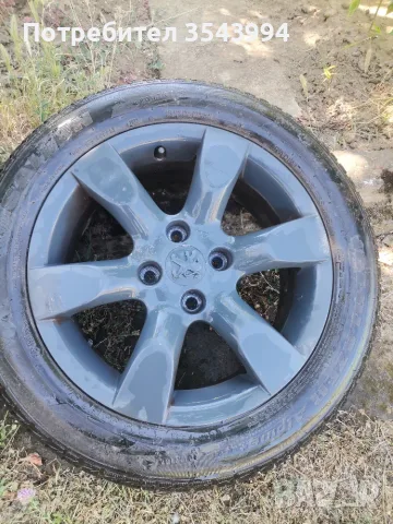 алуминиеви джанти с гуми, снимка 8 - Гуми и джанти - 55692346