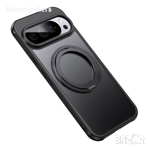 Google Pixel 10 Pro XL Калъф - Магнитен, Стойка, PC+TPU, 2 цвята, снимка 5 - Калъфи, кейсове - 55112401