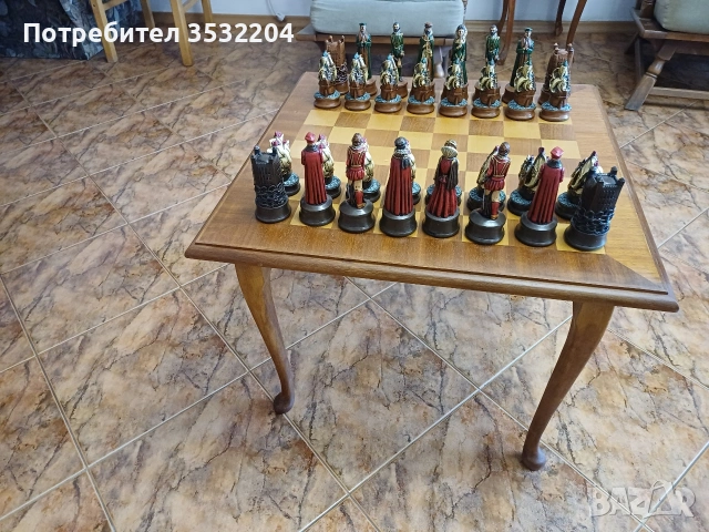 Шах маса с фигури, снимка 10 - Шах и табла - 55210967