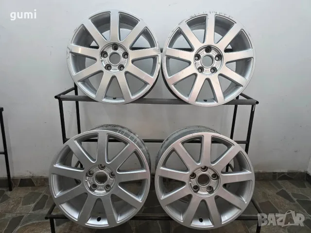 4бр 17ски джанти за AUDI 5х112мм A170945, снимка 5 - Гуми и джанти - 55617027