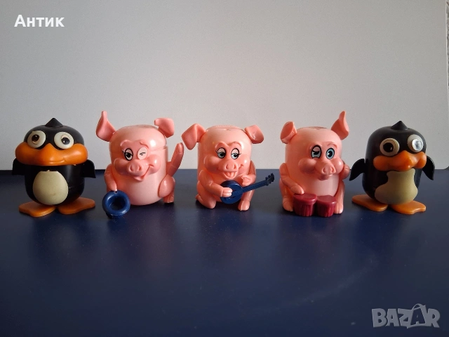 Лот Стари Капсулни Играчки Kinder , снимка 2 - Колекции - 54579984