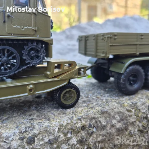 Краз/ремарке/АТС-59Г в мащаб 1:43, снимка 9 - Колекции - 55422909