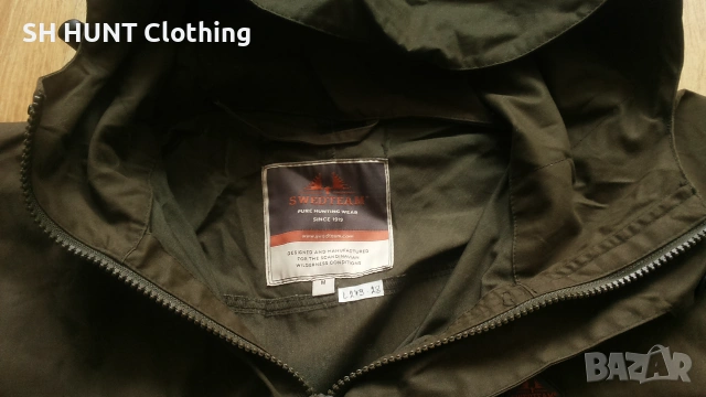 SWEDTEAM Jacket размер L за лов тънко яке пролет есен със здрава материя - 2755, снимка 16 - Екипировка - 55125174