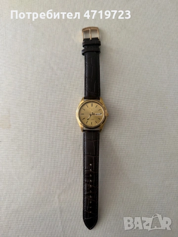 Seiko 5 Automatic Gold Dial, снимка 3 - Мъжки - 54962366