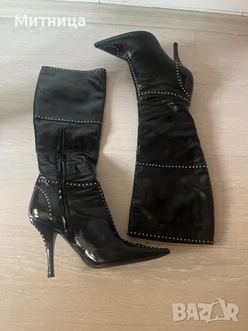 Дамски ботуши Casadei, снимка 5 - Дамски ботуши - 55430201