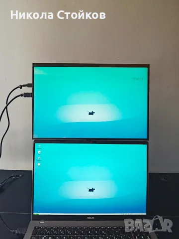 Преносим монитор Lenovo BOE 15.6" Full HD IPS USB-C HDMI, снимка 2 - Монитори - 55422740