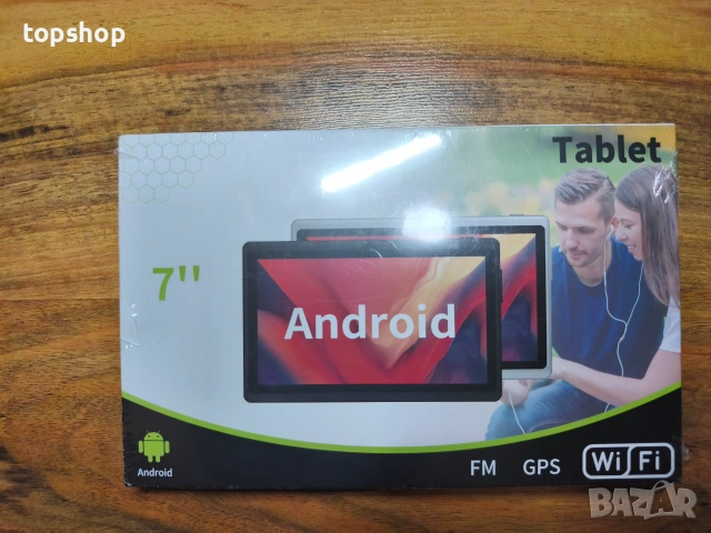 Чисто нов запечатан детски таблет 7 инча Android модел K07 с Wi-Fi GPS и FM радио фабрично запечатан, снимка 2 - Таблети - 55216208