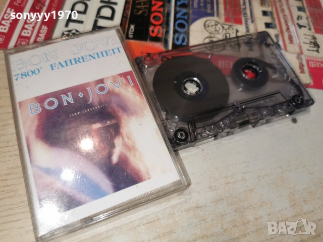 BON JOVI TAPE 0204261723H2E6R, снимка 3 - Аудио касети - 54068655