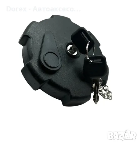 Капачка за резервоар с ключалка, 2 ключа и верижка за DAF, MAN, Mercedes, Volvo, Renault, Iveco