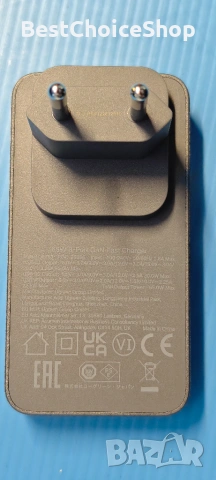 UGREEN Nexode Pro 65W GaN USB C. Тънко зарядно за стена, 3-портово компактно бързо зарядно, снимка 4 - Друга електроника - 55093337
