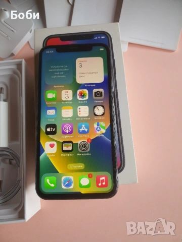 Apple iPhone X 64gb, като нови, 100% батерия, снимка 6 - Apple iPhone - 54802111