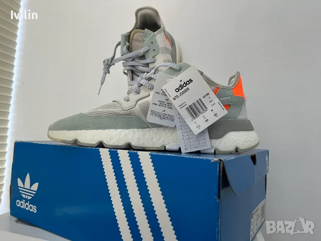 Маратонки Adidas Nite Jogger, размер UK 11 (EU 46), снимка 3 - Спортни обувки - 55674657