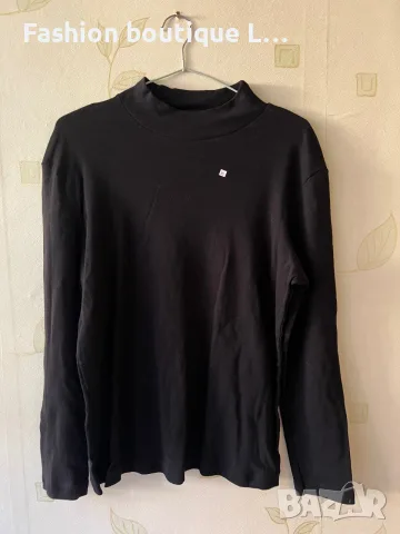 3 евро черна дамска блуза L / XL размер състав памук с еластант 🖤
