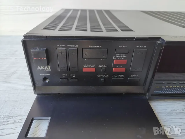 Ретро ресивър Akai AA-A35 с конвертор 220V/110V – Made in Japan, снимка 6 - Аудиосистеми - 55295781