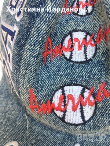 Бейзболна дънкова шапка (100% памук), снимка 8 - Шапки - 54327542