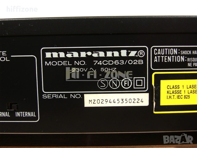 CD Marantz cd-63 /1, снимка 8 - Ресийвъри, усилватели, смесителни пултове - 54295468
