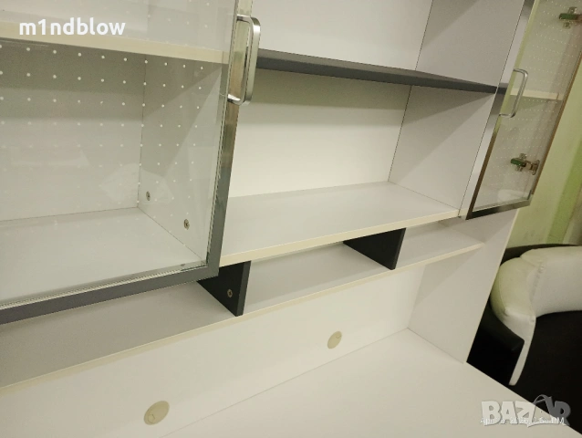 Бяло ъглово бюро, снимка 7 - Бюра - 54239249