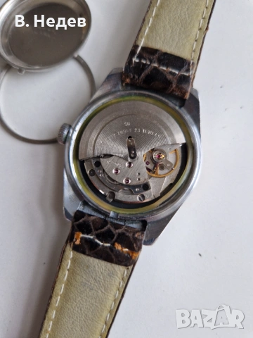POLJOT automatic, 23 jewels, made in USSR, case 36mm, НОВ!, снимка 9 - Мъжки - 54234388