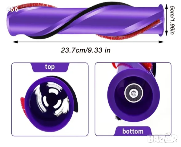 Резервна четка за Dyson V10, снимка 6 - Друга електроника - 55439496