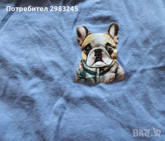 Мъжки сини потници с емблема кученце, снимка 7 - Други - 54857524