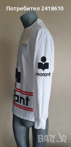Isabel Marant Etoile Cotton Mens Size S НОВО! ОРИГИНАЛ! Мъжка Блуза!, снимка 11 - Блузи - 54256155