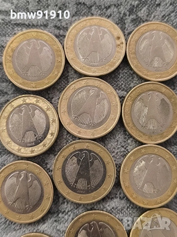 Колекционерски монети Германия 1 евро, снимка 2 - Нумизматика и бонистика - 54172365