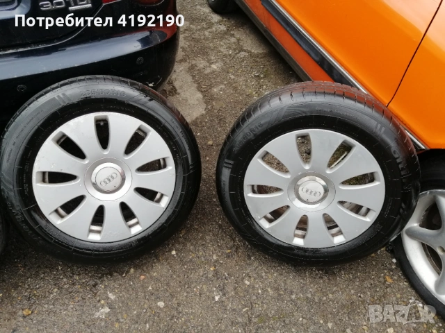 Здравейте! Предлагам за продажба лети джанти за Ауди 16", снимка 2 - Гуми и джанти - 53960011