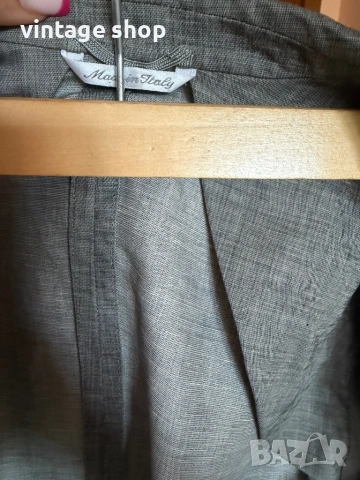 Дамско сако( лен и памук) Max Mara, размер IT 44(L), снимка 12 - Сака - 54670357