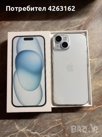 iPhone 15 128GB Blue, снимка 2 - Apple iPhone - 54247015