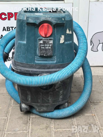 Професионална прахосмукачка за сухо и мокро почистване Bosch GAS 15 PS, 1100 W , 15 л, снимка 3 - Прахосмукачки - 54658482