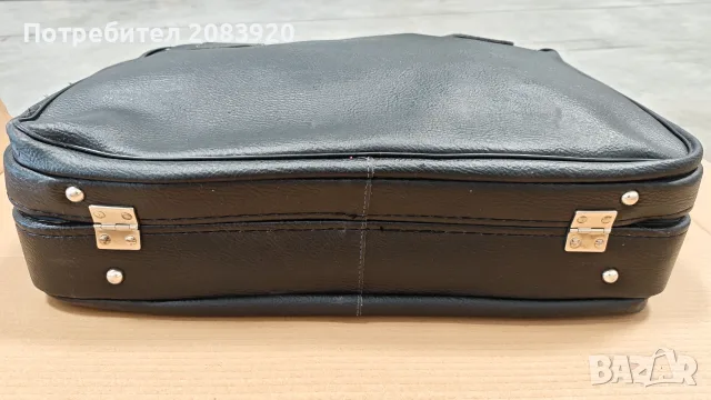 Продавам куфар от естествена телешка кожа, снимка 4 - Куфари - 55623225
