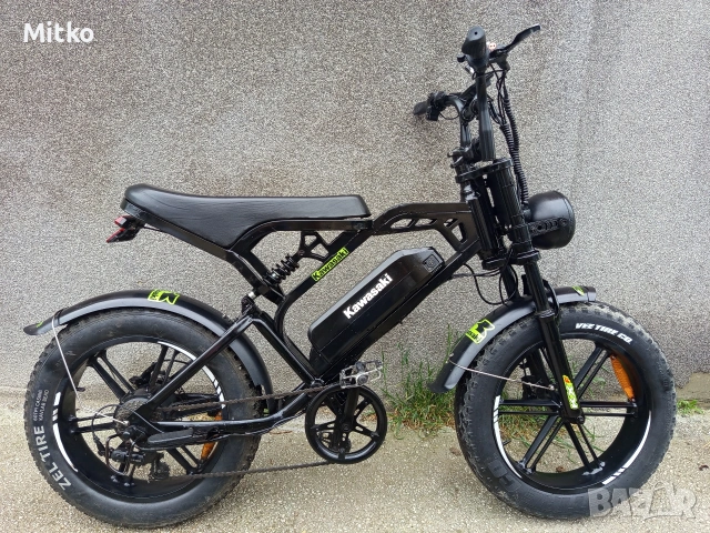 20цола електрически алуминиев велосипед с 7 скорости усилени капли амортисьори , снимка 2 - Велосипеди - 54058400