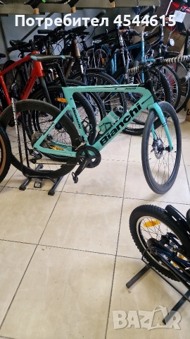 шосеен велосипед Bianchi Aria, снимка 4 - Велосипеди - 54427617
