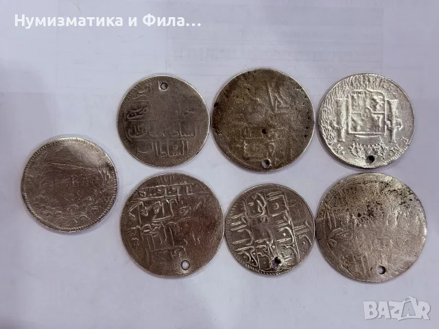 Лот 7 броя сребърни големи монети, снимка 2 - Нумизматика и бонистика - 55397103