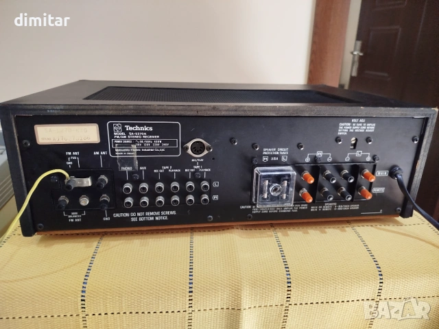 Стерео усилвател   Technics   SA-5270K , снимка 9 - Ресийвъри, усилватели, смесителни пултове - 54232880