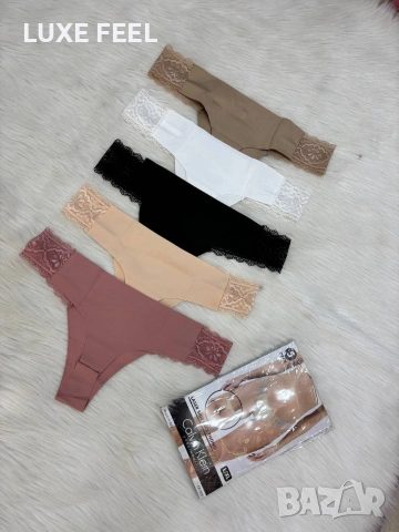 Calvin Klein ⚜️ Victoria Secret ⚜️5бр Дамско Бельо , снимка 16 - Бельо - 55286842