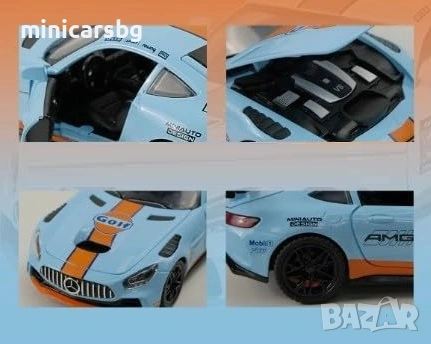 Метални колички: Mercedes-AMG GT3, снимка 4 - Колекции - 54903059