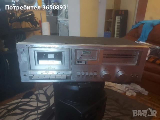 шарп оригинален Японски дек, снимка 5 - Аудио касети - 54170262