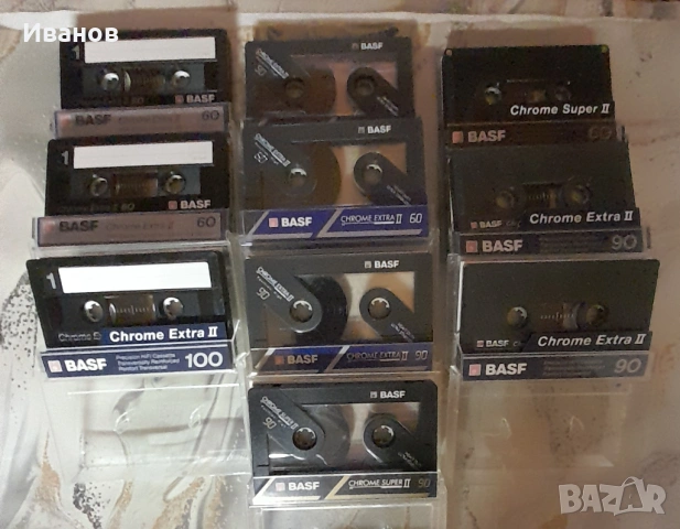 Аудио касети BASF, позиция ХРОМ  , снимка 3 - Аудио касети - 54822535