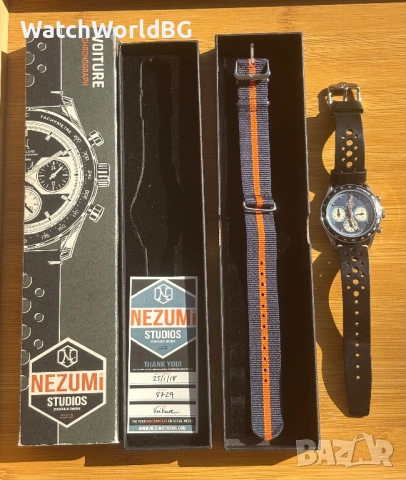 Nezumi Voiture Chronograph 40mm - Бартер, снимка 3 - Мъжки - 54791335