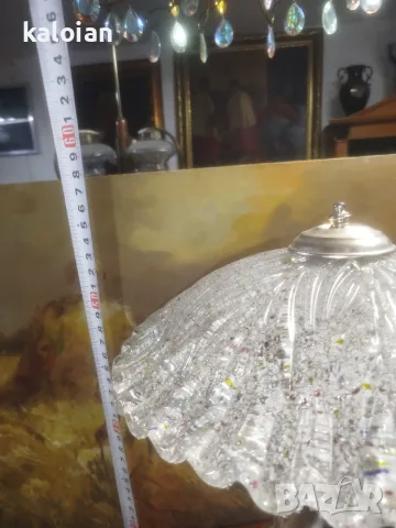 Donatello Argenti. Италианска дизайнерска лампа стил Арт Деко, снимка 12 - Настолни лампи - 55475214