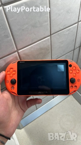 Modded Ps vita 2000 Neon Orange 128GB/256GB Complete in Box , снимка 5 - PlayStation конзоли - 54801115