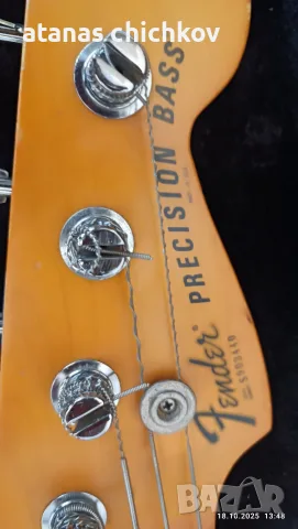 продавам бас китара Fender USA., снимка 3 - Китари - 55421787
