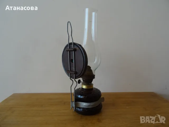 Рядка газена газова лампа 1950 г, снимка 4 - Антикварни и старинни предмети - 55355137