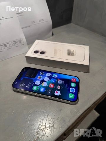 КАТО ЧИСТО НОВ Iphone 16 White + гаранция, снимка 7 - Apple iPhone - 54512455
