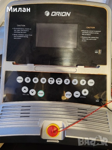 Продавам електрическа бягаща пътека Orion Sprint C5, снимка 2 - Фитнес уреди - 54447412