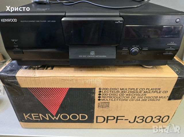 💿🎶🔊 Kenwood dpf-j3030🔊📼💿 200 cd changer