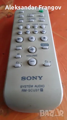 SONY SYSTEM AUDIO , RM - SCU37, снимка 2 - Радиокасетофони, транзистори - 55346768